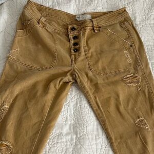 Free people distress jeans